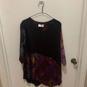 Funky Wild Woman Brand Long Sleeve Shirt